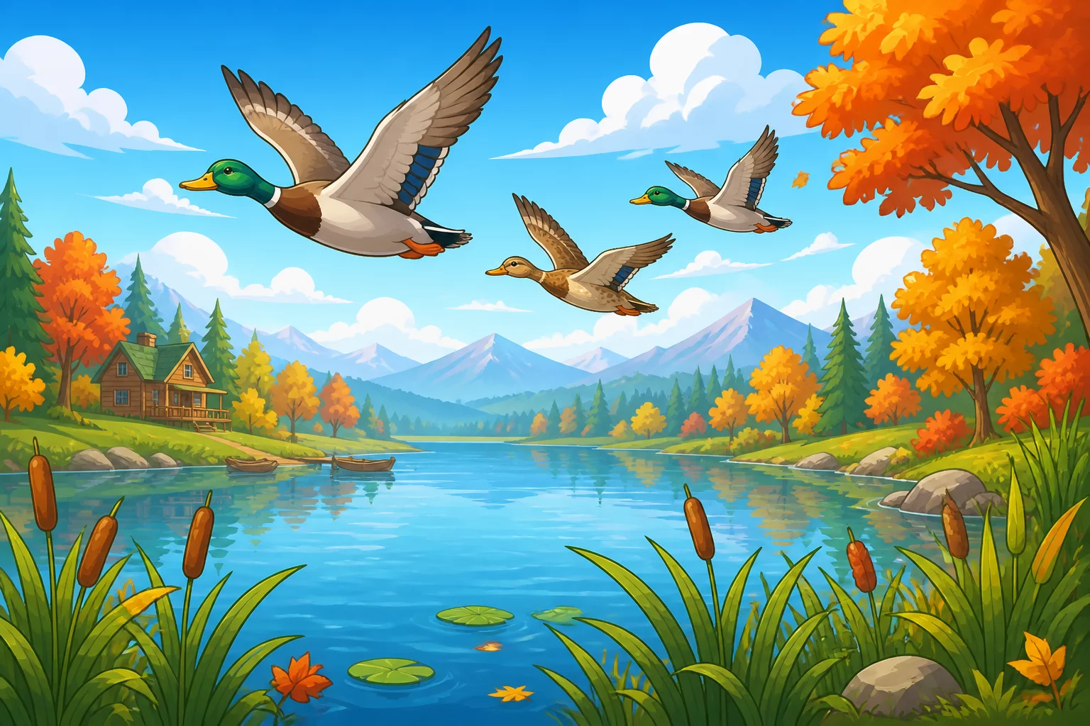 Duck Shoot Pro Maisema